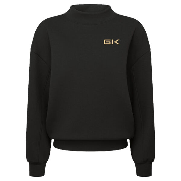 Women's Luxe Mock Neck Sweatshirt Thumbnail