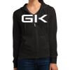 Women's Fitted Jersey Full Zip Hoodie Thumbnail