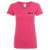 Women’s Glitter V-Neck T-Shirt Thumbnail